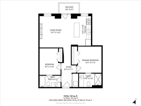 Tiny photo for 208 W Washington Street #2007, Chicago, IL 60606 (MLS # 12581135)