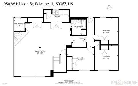 Tiny photo for 950 W HILLSIDE Street, Palatine, IL 60067 (MLS # 12586204)