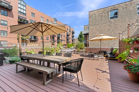 Tiny photo for 15 S Racine Avenue #2N, Chicago, IL 60607 (MLS # 12593627)
