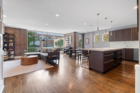 Tiny photo for 15 S Racine Avenue #2N, Chicago, IL 60607 (MLS # 12593627)