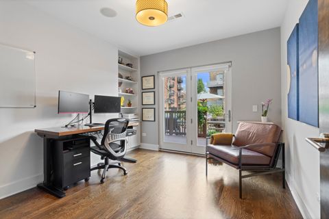 Tiny photo for 15 S Racine Avenue #2N, Chicago, IL 60607 (MLS # 12593627)