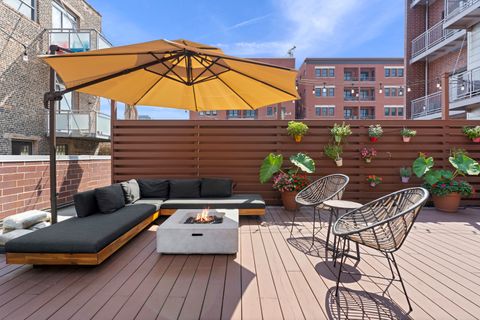 Tiny photo for 15 S Racine Avenue #2N, Chicago, IL 60607 (MLS # 12593627)