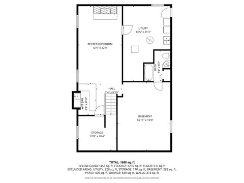 Tiny photo for 407 Keith Avenue, Crystal Lake, IL 60014 (MLS # 12501735)