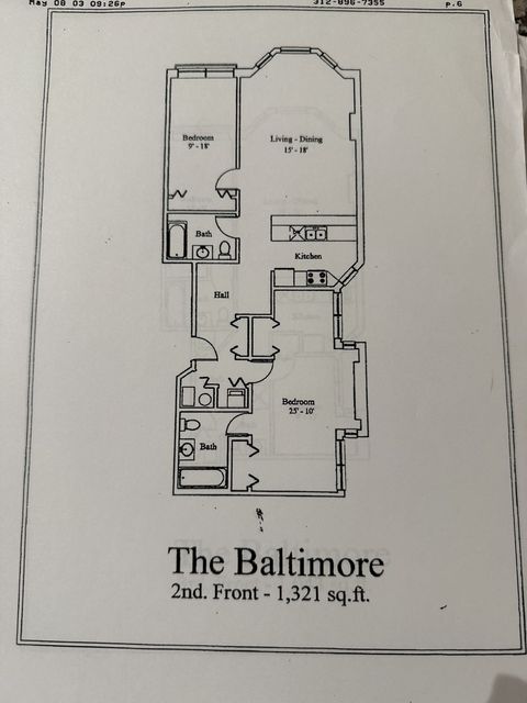 Tiny photo for 6649 S Maryland Avenue #2W, Chicago, IL 60637 (MLS # 12577872)