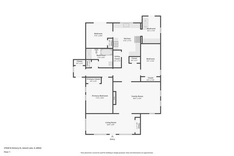 Tiny photo for 27630 N Hickory Street, Island Lake, IL 60042 (MLS # 12492811)