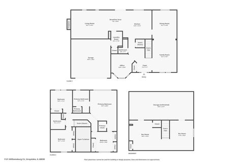 Tiny photo for 1121 Williamsburg Circle, Grayslake, IL 60030 (MLS # 12589360)