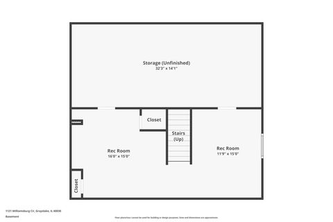 Tiny photo for 1121 Williamsburg Circle, Grayslake, IL 60030 (MLS # 12589360)