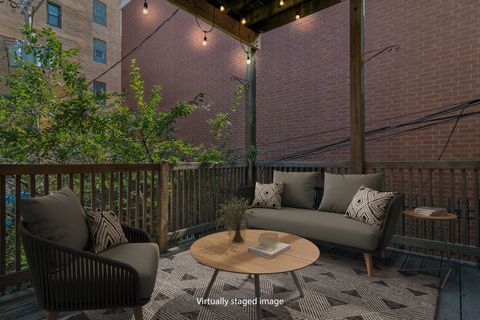 Tiny photo for 1215 N Greenview Avenue #1E, Chicago, IL 60642 (MLS # 12497477)