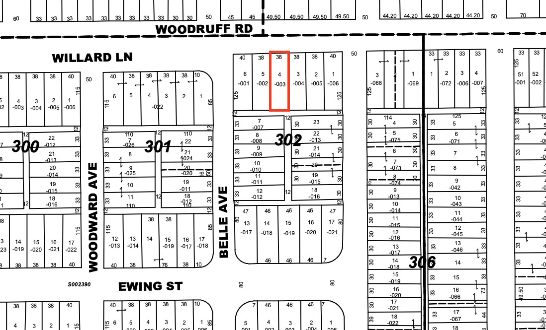 VACANT WOODRUFF Road