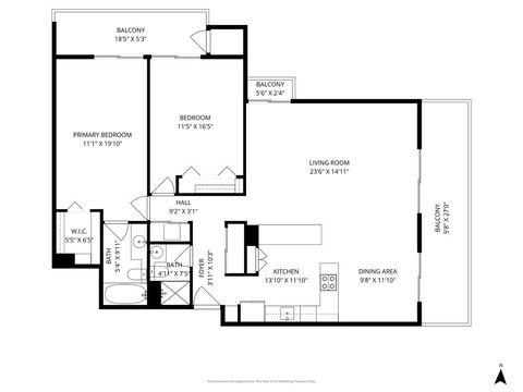 Tiny photo for 5855 N Sheridan Road #9B, Chicago, IL 60660 (MLS # 12586839)