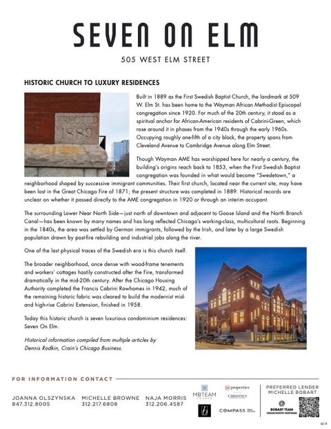 Tiny photo for 505 W Elm Street #6, Chicago, IL 60610 (MLS # 12594915)