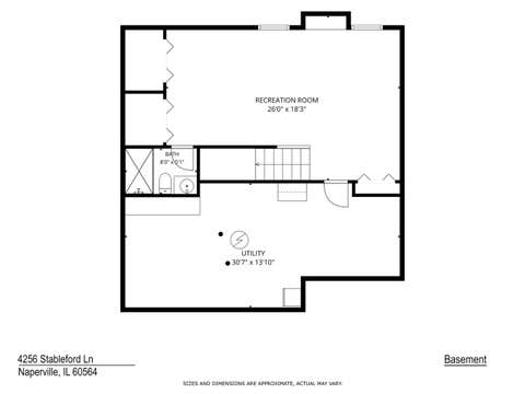 Tiny photo for 4256 Stableford Lane, Naperville, IL 60564 (MLS # 12736990)