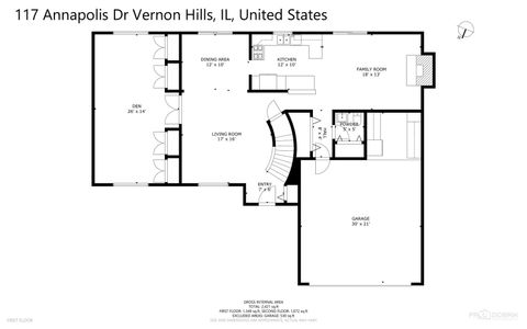 Tiny photo for 117 Annapolis Drive, Vernon Hills, IL 60061 (MLS # 12626858)