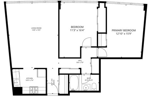 Tiny photo for 1150 N Lake Shore Drive #13C, Chicago, IL 60611 (MLS # 12755383)