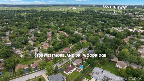Tiny photo for 6805 Westmoreland Drive, Woodridge, IL 60517 (MLS # 12442343)