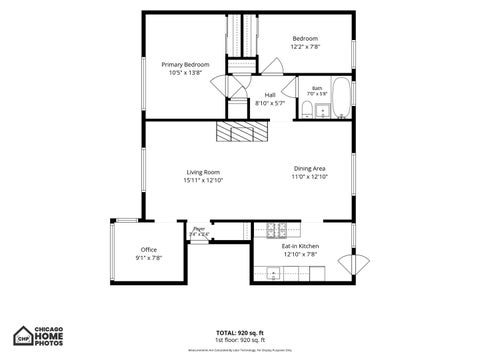 Tiny photo for 5529 S University Avenue #4W, Chicago, IL 60637 (MLS # 12745745)