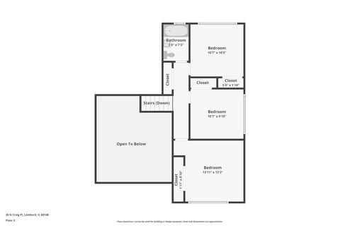 Tiny photo for 26 N Craig Place, Lombard, IL 60148 (MLS # 12603023)