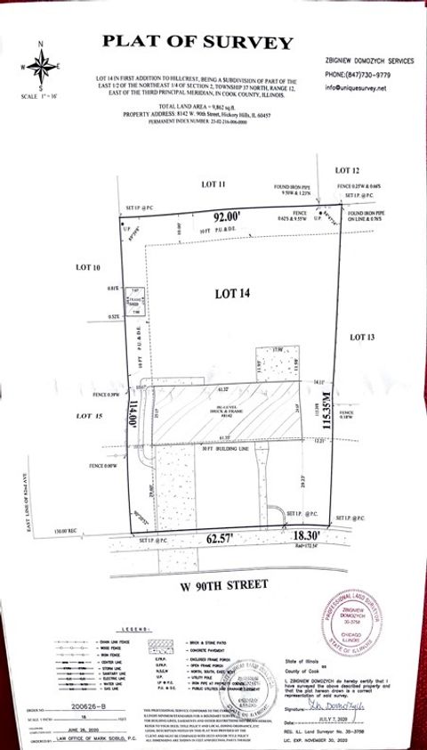 Tiny photo for 8142 W 90th Street, Hickory Hills, IL 60457 (MLS # 12510352)