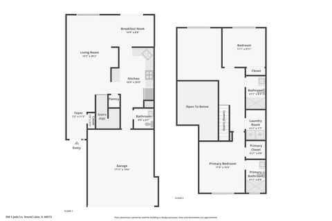 Tiny photo for 398 S Jade Lane, Round Lake, IL 60073 (MLS # 12493401)