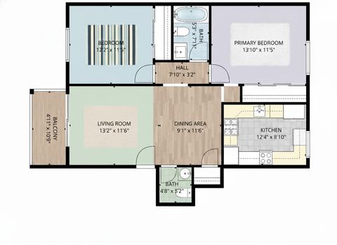 Tiny photo for 106 Boardwalk Street #1E, Elk Grove Village, IL 60007 (MLS # 12568869)