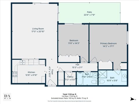 Tiny photo for 1265 N STERLING Avenue #115, Palatine, IL 60067 (MLS # 12600714)