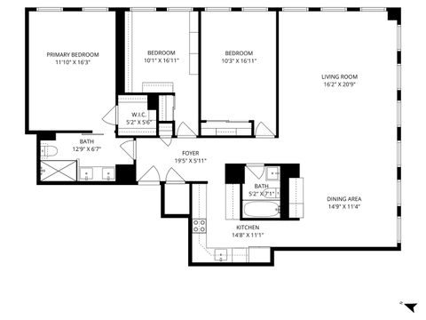 Tiny photo for 260 E Chestnut Street #3207, Chicago, IL 60611 (MLS # 12579158)