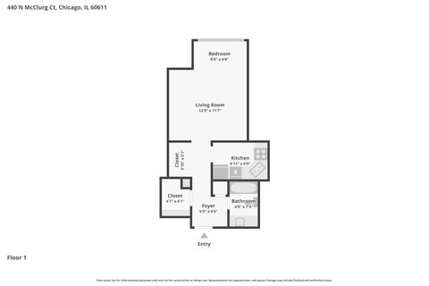 Tiny photo for 440 N McClurg Court #607, Chicago, IL 60611 (MLS # 12726348)