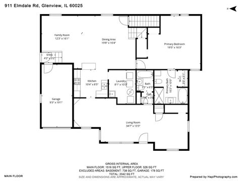 Tiny photo for 911 Elmdale Road, Glenview, IL 60025 (MLS # 12580716)