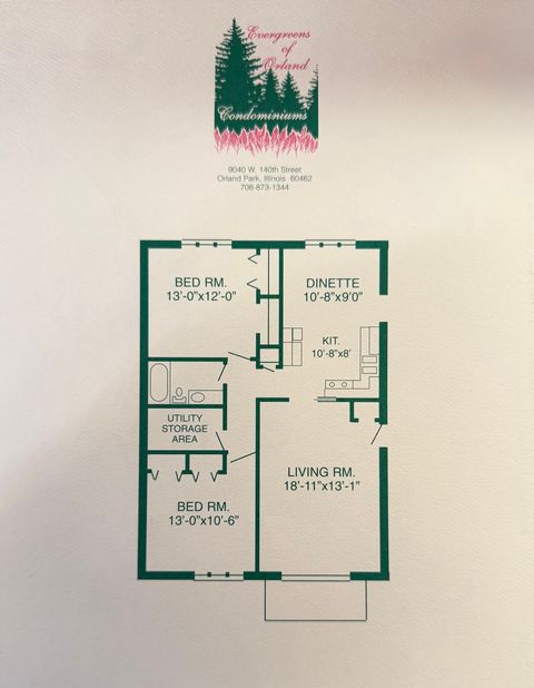 Tiny photo for 9008 W 140th Street #3C, Orland Park, IL 60462 (MLS # 12623901)