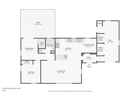 Tiny photo for 4N327 7th Avenue, Addison, IL 60101 (MLS # 12593589)