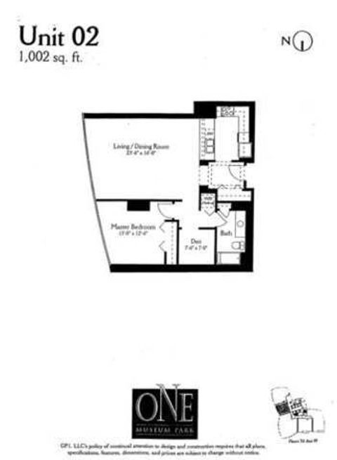 Tiny photo for 1211 S Prairie Avenue #3902, Chicago, IL 60605 (MLS # 12560132)