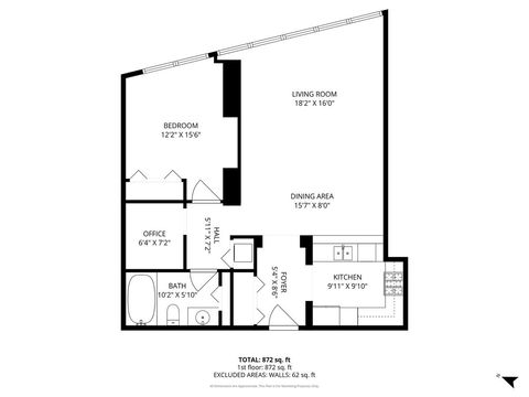 Tiny photo for 1211 S Prairie Avenue #3902, Chicago, IL 60605 (MLS # 12560132)