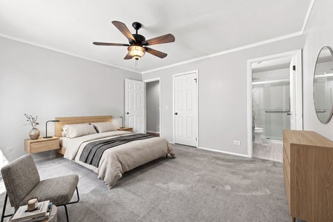 Tiny photo for 586 Williamsburg Court #A1, Wheeling, IL 60090 (MLS # 12750732)