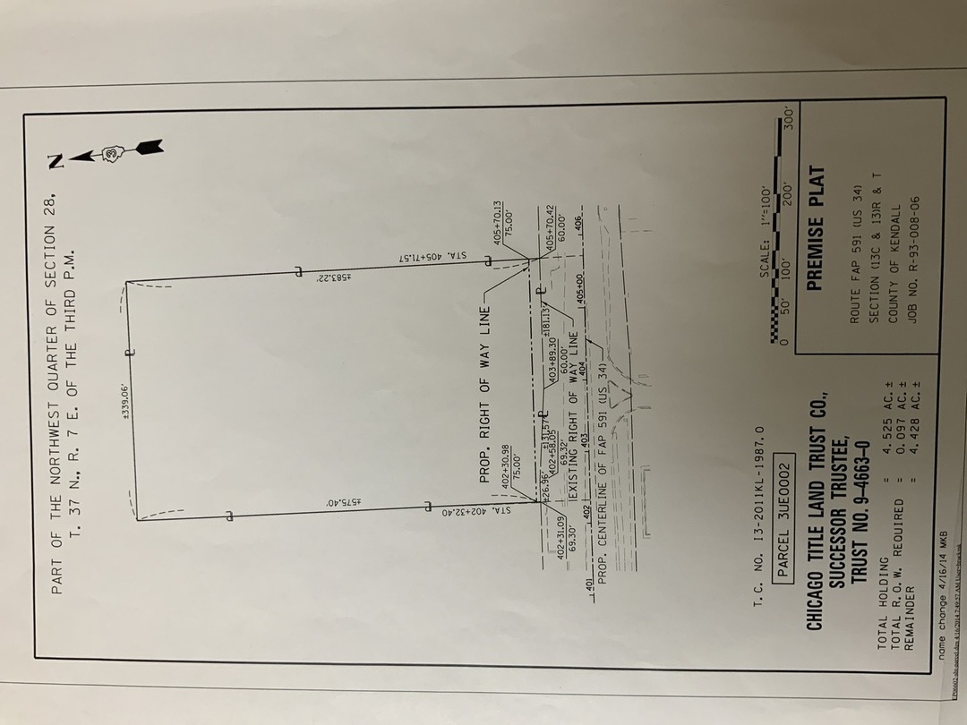 4.428 Acres Rte 34 Highway