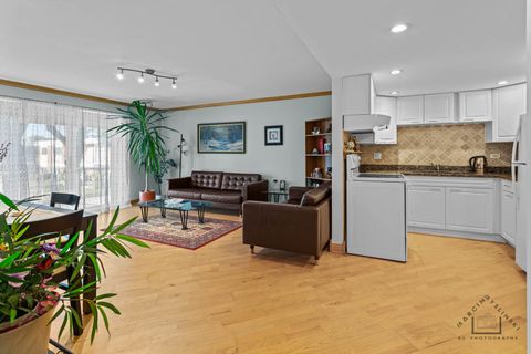 Tiny photo for 127 N Wolf Road #53B, Wheeling, IL 60090 (MLS # 12465636)