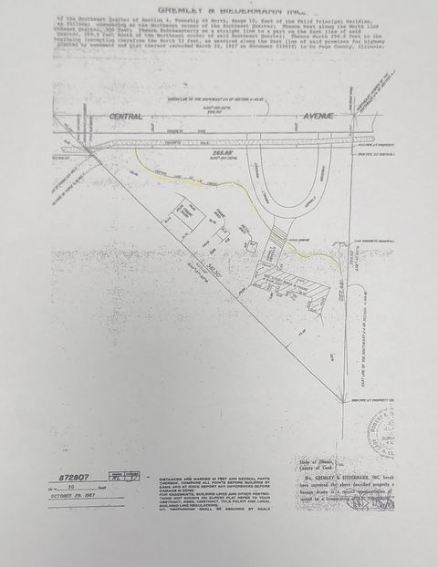 Tiny photo for 24W330 Central Avenue, Roselle, IL 60172 (MLS # 12532762)