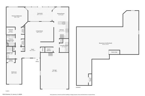 Tiny photo for 1923 SCHOMER Court #1923, Aurora, IL 60505 (MLS # 12509874)