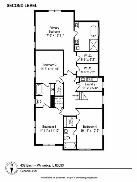 Tiny photo for 438 Birch Street, Winnetka, IL 60093 (MLS # 12433803)