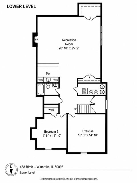 Tiny photo for 438 Birch Street, Winnetka, IL 60093 (MLS # 12433803)