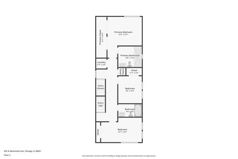 Tiny photo for 932 N Monticello Avenue, Chicago, IL 60651 (MLS # 12484199)