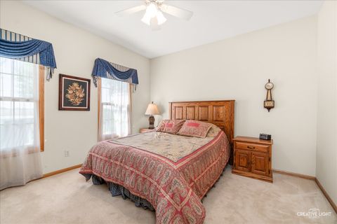 Tiny photo for 16073 Burr Oak Road, Plano, IL 60545 (MLS # 12634831)