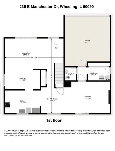 Tiny photo for 235 E manchester Drive, Wheeling, IL 60090 (MLS # 12572329)