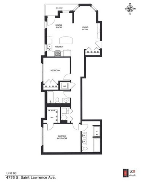 Tiny photo for 4755 S ST LAWRENCE Avenue #B3, Chicago, IL 60615 (MLS # 12521514)