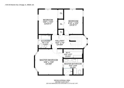 Tiny photo for 1516 W Sherwin Avenue, Chicago, IL 60626 (MLS # 12613580)