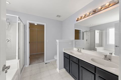 Tiny photo for 7515 Burshire Drive, Plainfield, IL 60586 (MLS # 12649885)