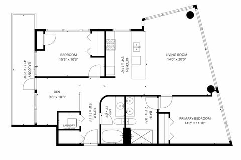 Tiny photo for 303 W Ohio Street #2807, Chicago, IL 60654 (MLS # 12779197)