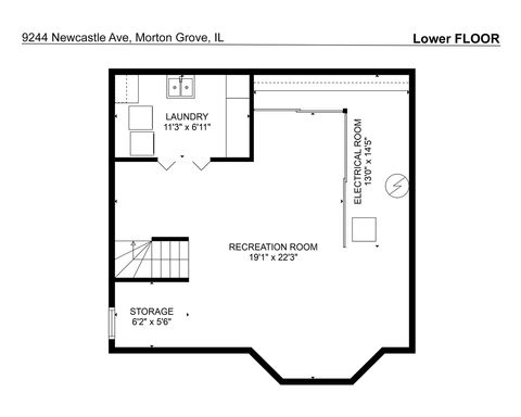Tiny photo for 9244 Newcastle Avenue, Morton Grove, IL 60053 (MLS # 12434287)
