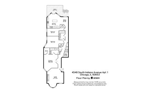 Tiny photo for 4548 S INDIANA Avenue #1S, Chicago, IL 60653 (MLS # 12673687)