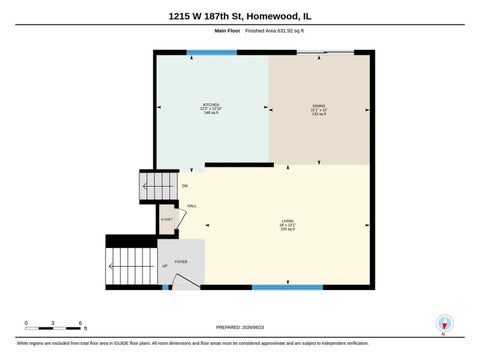 Tiny photo for 1215 187th Street, Homewood, IL 60430 (MLS # 12687892)