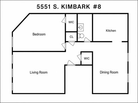 Tiny photo for 5551 S Kimbark Avenue #8, Chicago, IL 60637 (MLS # 12748748)